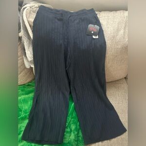 Bob Mackie Elegant Blue draw string pant